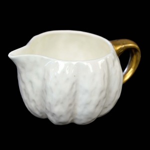 COALPORT MLECZNIK DYNIA W BIELI CUDOWNE RELIEFY