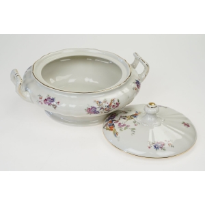 76251 KRAUTHEIM KOŚĆ SŁONIOWA RAJSKIE PTAKI I KWIATY WAZA TERYNA (4).jpg