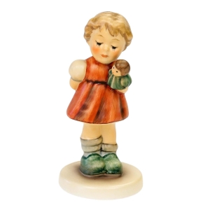 GOEBEL I. HUMMEL FIGURKA DZIEWCZYNKI Z PACYNKĄ