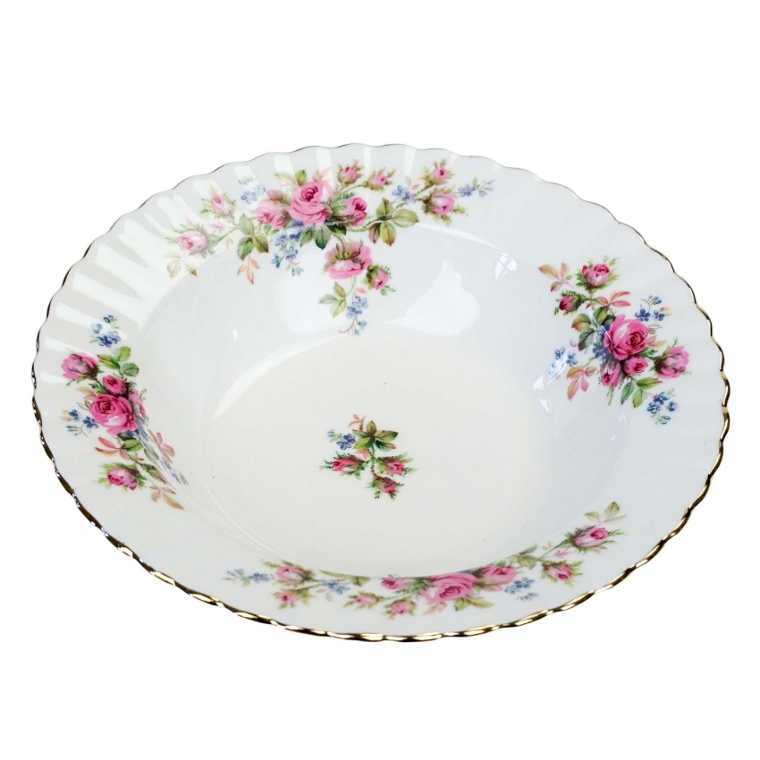 76271 ROYAL ALBERT MOSS ROSE ŚLICZNA MISKA GŁĘBSZA PATERKA (1).jpg