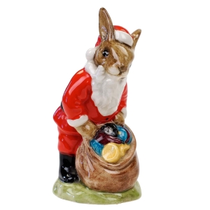 WIELKANOC ROYAL DOULTON FIGURKA KRÓLICZKA W STROJU MIKOŁAJA