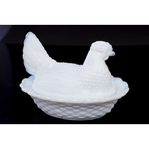 76307 WIELKANOC VALLERYSTHAL LATTIMO STAREŃKA MLECZNA KURA SYGNOWANA (4).jpg