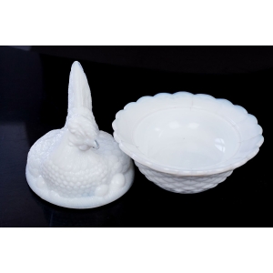 76307 WIELKANOC VALLERYSTHAL LATTIMO STAREŃKA MLECZNA KURA SYGNOWANA (5).jpg