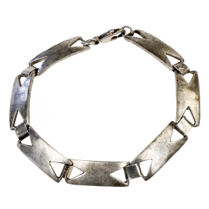 SREBRNA ELEGANCKA BRANSOLETKA WAGA 14,8 G