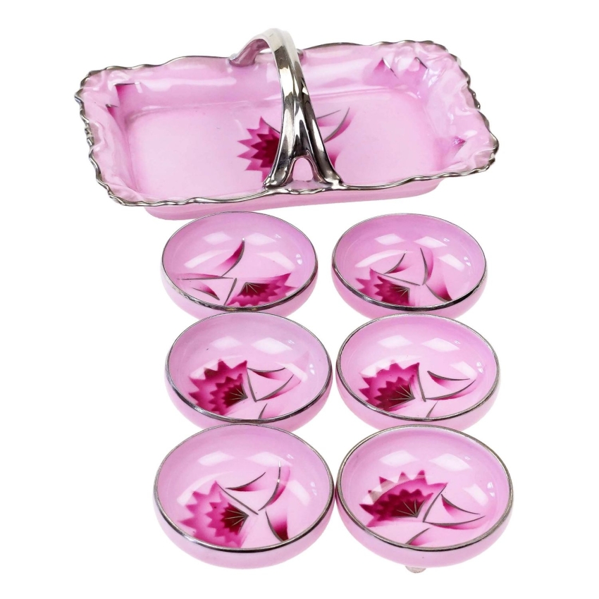 76368 VICTORIA GARNITUR Z RÓŻOWEJ PORCELANY RASOWE ART-DECO (1).jpg