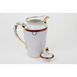 76376 C.T. ALTWASSER DZBANEK DO CZEKOLADY KAWY BORDOWY SZLACZEK I LAUROWE LISTECZKI (4).jpg