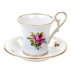 KAISER MOKKA W KWIATY Z PASTORALNYM USZKIEM ZE SPODKIEM