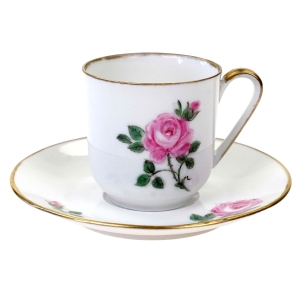 ARZBERG FORMA 2200 MOKKA ZE SPODKIEM RĘCZNIE MALOWANE RÓŻE