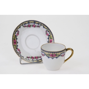 76408 LIMOGES KOLEKCJONERSKA MOKKA ZE SPODKIEM RÓŻANE SZLACZKI (3).jpg