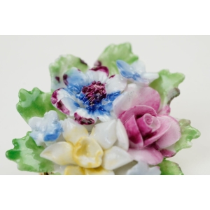 76352 STARA PORCELANOWA BROSZKA BUKIET KWIATÓW ANGLIA (2).jpg