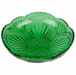 ZĄBKOWICE SZMARAGDOWA MISA W KRĘGI ŁADNA #1226