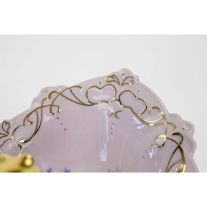 46900 CHODOV ADELKA KOSZYCZEK Z RÓŻOWEJ PORCELANY W NIEZAPOMINAJKI (5).jpg