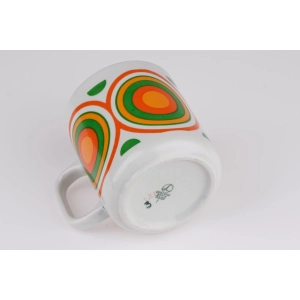 44551 LUBIANA KOLOROWE LATA 70-TE KUBEK Z PRLU W STYLU OP-ART (2).jpg