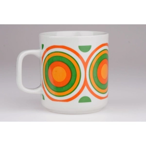 44551 LUBIANA KOLOROWE LATA 70-TE KUBEK Z PRLU W STYLU OP-ART (5).jpg