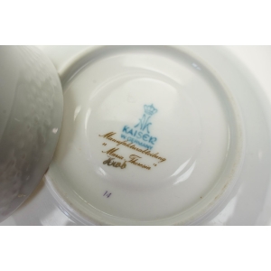 76445 KAISER MARIA THERESIA FILIŻANKA ZE SPODKIEM KOLOROWE KWIATY (5).jpg