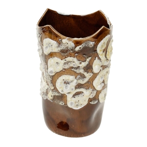 FRANCJA CERAMICZNY WAZON EMAUX DE MIEL LATA 70-TE