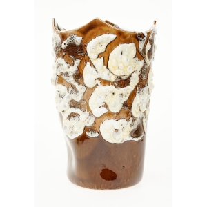 76460 FRANCJA CERAMICZNY WAZON EMAUX DE MIEL LATA 70-TE (2).jpg