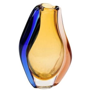 MSTIŠOV H. MACHOVSKA ROMANA DEKORACYJNY BARWNY WAZON