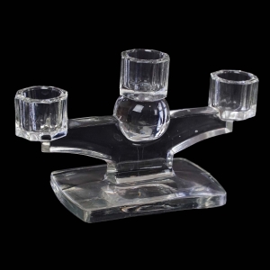 TRÓJRAMIENNY ŚWIECZNIK W STYLU ART-DECO CZECHY?