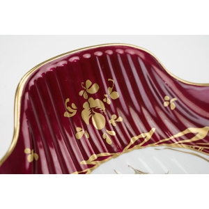 76505 LIMOGES MUSZLA ŚLICZNA PATERA W KWIATY (2).jpg