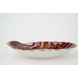 76505 LIMOGES MUSZLA ŚLICZNA PATERA W KWIATY (3).jpg