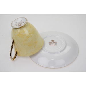 76508 ROYAL ALBERT GOSSAMER CYTRYNOWA MARMURKOWA FILIŻANKA ZE SPODKIEM (4).jpg