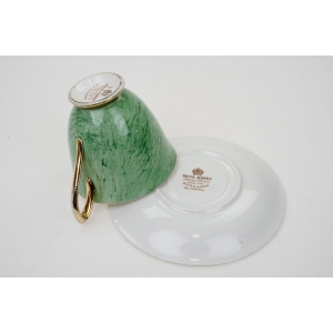 76509 ROYAL ALBERT GOSSAMER SELEDYNOWO-TURKUSOWA MARMURKOWA FILIŻANKA ZE SPODKIEM (4).jpg