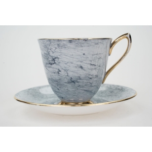 76511 ROYAL ALBERT GOSSAMER BŁĘKITNA MARMURKOWA FILIŻANKA ZE SPODKIEM (2).jpg