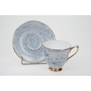 76511 ROYAL ALBERT GOSSAMER BŁĘKITNA MARMURKOWA FILIŻANKA ZE SPODKIEM (3).jpg