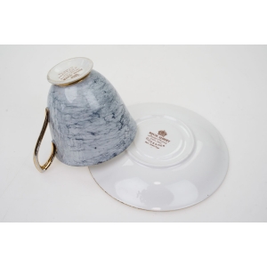 76511 ROYAL ALBERT GOSSAMER BŁĘKITNA MARMURKOWA FILIŻANKA ZE SPODKIEM (4).jpg