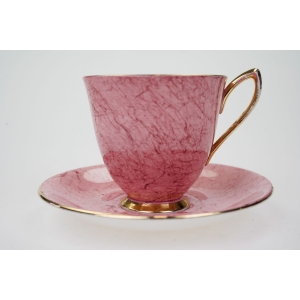 76512 ROYAL ALBERT GOSSAMER RÓŻOWA MARMURKOWA FILIŻANKA ZE SPODKIEM (2).jpg