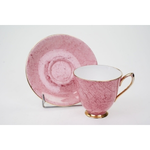 76512 ROYAL ALBERT GOSSAMER RÓŻOWA MARMURKOWA FILIŻANKA ZE SPODKIEM (3).jpg