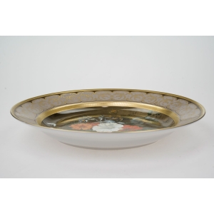 76513 KAISER DEKORACYJNA DUŻA PATERA HOLENDERSKIE MALARSTWO KWIATY (2).jpg