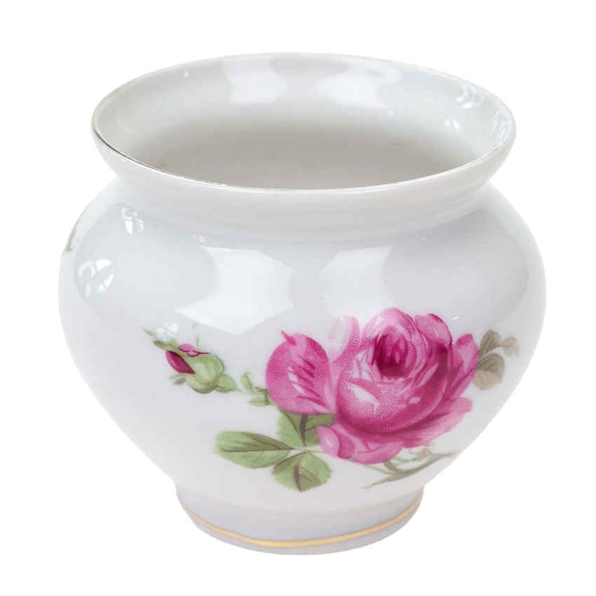 76527 C.T. ALTWASSER BIAŁY WAZON KRATER Z RÓŻĄ ZE ZŁOCENIAMI (1).jpg