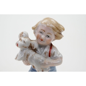 76559 GRÄFENTHAL THÜRINGEN ZABYTKOWA FIGURKA CHŁOPCA Z PIESKIEM (2).jpg