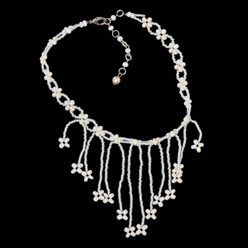76572 CZECHOSŁOWACJA KOLIA CHOKER PERŁY (1).jpg