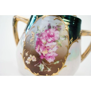 76600 BERLIN ZABYTKOWA OPALIZOWANA RĘCZNIE MALOWANA CUKIERNICA MEDALION (3).jpg