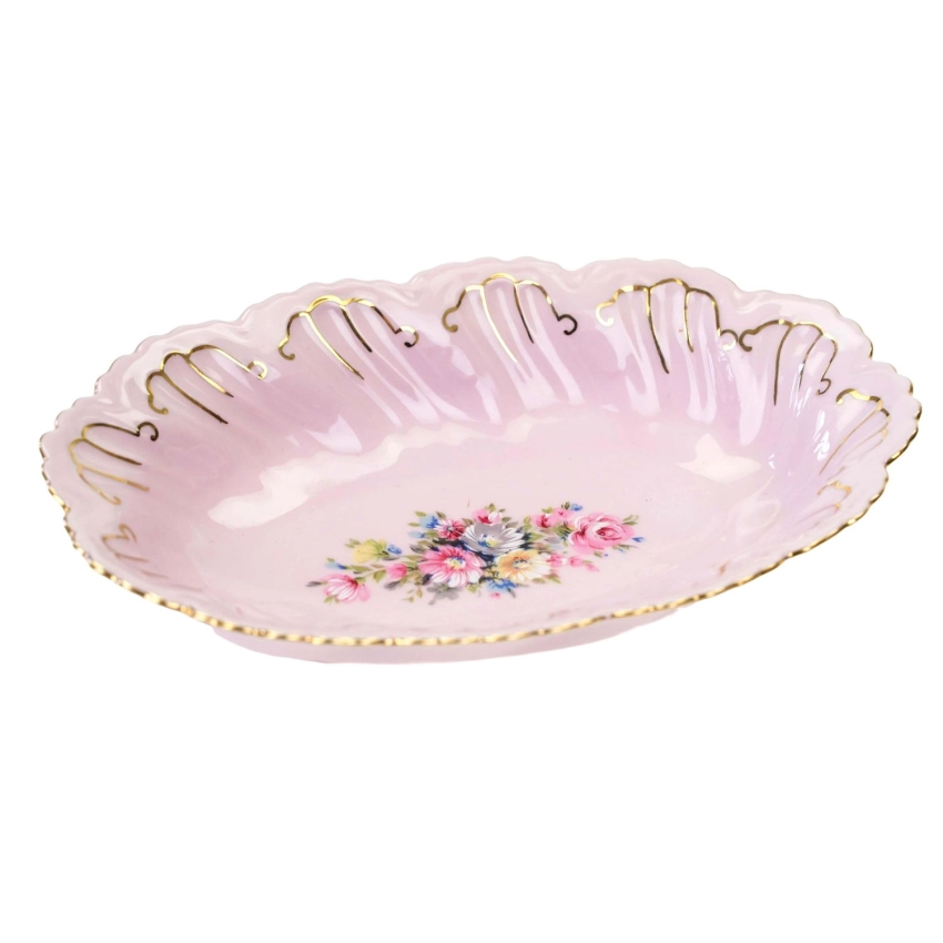 76604 LEANDER RÓŻOWY MAŁY PÓŁMISEK RAWIERKA KOLOROWE KWIATY (1).jpg