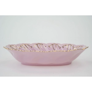 76604 LEANDER RÓŻOWY MAŁY PÓŁMISEK RAWIERKA KOLOROWE KWIATY (2).jpg