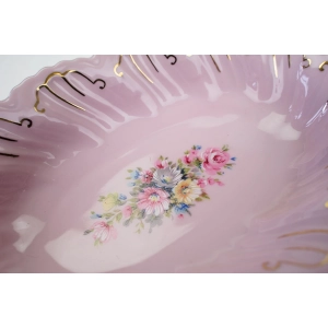 76604 LEANDER RÓŻOWY MAŁY PÓŁMISEK RAWIERKA KOLOROWE KWIATY (3).jpg