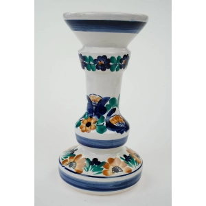 76618 WŁOCŁAWEK ŚWIECZNIK RĘCZNIE MALOWANE BARWNE KWIATY (2).jpg