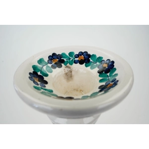 76618 WŁOCŁAWEK ŚWIECZNIK RĘCZNIE MALOWANE BARWNE KWIATY (3).jpg