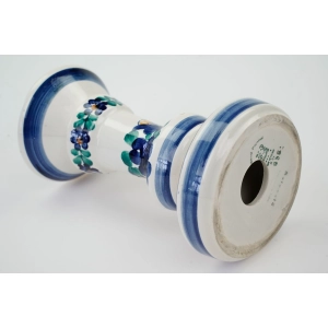 76618 WŁOCŁAWEK ŚWIECZNIK RĘCZNIE MALOWANE BARWNE KWIATY (5).jpg