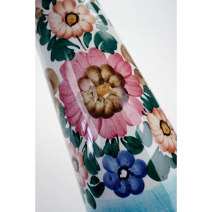 76621 KOŁO FAJANSOWY SPORY WAZON BARWNE KWIATY RĘCZNIE MALOWANE (3).jpg