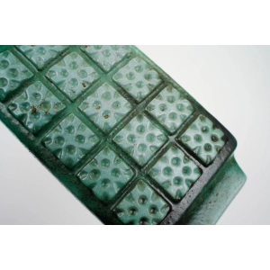 76622 VEB HALDENSLEBEN WAZON TYPU FAT LAVA DESIGN Z LAT 70-TYCH ZIELONO-SZARY (2).jpg