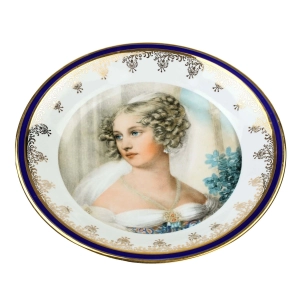 WAWEL OGROMNA PATERA Z PORTRETEM NATALII POTOCKIEJ DO ZAWIESZENIA