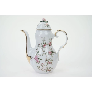76650 BOGUCICE DZBANEK DO KAWY KWITNĄCE GAŁĄZKI I PLASTYCZNE RÓŻE (2).jpg