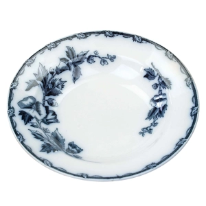 76658 MAESTRICHT ETRURIA KOMPLET 6 TALERZY OBIADOWYCH DO ZUPY KWIATY W KOBALCIE (1).jpg