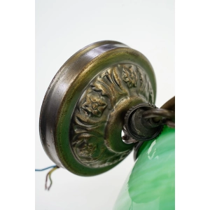 76698 LAMPA WISZĄCA ŻYRANDOL WITRAŻOWA ZIELONA W STYLU TIFFANY (4).jpg