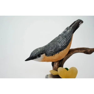 76705 FRANKLIN MINT BISKWITOWA FIGURKA PTASZKA KOWALIKA (2).jpg